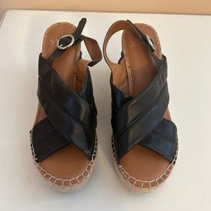 Women’s wedge sandals, by Franco Sarto size 9